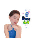 妹、美少女。（個別スタンプ：3）