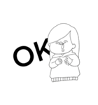 ズボラちゃん2（個別スタンプ：1）
