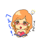 セクシーでキュートな女の子のスタンプ（個別スタンプ：3）