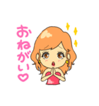 セクシーでキュートな女の子のスタンプ（個別スタンプ：5）