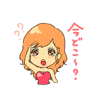 セクシーでキュートな女の子のスタンプ（個別スタンプ：6）