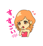 セクシーでキュートな女の子のスタンプ（個別スタンプ：12）