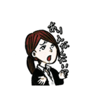 スーツさんたち。（個別スタンプ：8）