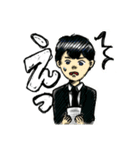 スーツさんたち。（個別スタンプ：28）