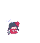 ゆるふあの しえと高林だよ(・ω・)ʕ•ᴥ•ʔ（個別スタンプ：3）