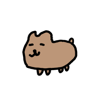 かわいい犬のつもり（個別スタンプ：3）