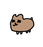かわいい犬のつもり（個別スタンプ：4）