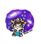 うしのこちゃんねるLINEスタンプ（個別スタンプ：6）