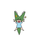 ワニワニかな（個別スタンプ：6）