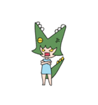 ワニワニかな（個別スタンプ：7）
