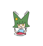 ワニワニかな（個別スタンプ：18）