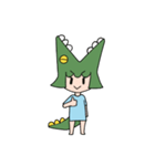 ワニワニかな（個別スタンプ：19）
