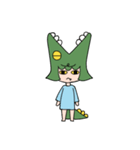 ワニワニかな（個別スタンプ：21）