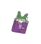 ワニワニかな（個別スタンプ：24）