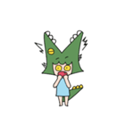 ワニワニかな（個別スタンプ：31）