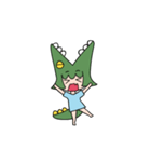 ワニワニかな（個別スタンプ：32）