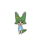 ワニワニかな（個別スタンプ：34）