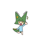 ワニワニかな（個別スタンプ：35）