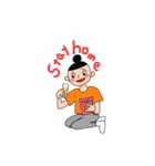 日常で使えるスタンプ 夏（個別スタンプ：4）