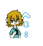 ピアス女（個別スタンプ：14）