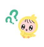 まる顔ちゃんのスタンプ（個別スタンプ：22）