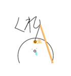 ホワイトくんスタンプ！（個別スタンプ：4）