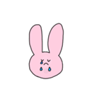 分かりやすいうさぎ（個別スタンプ：3）