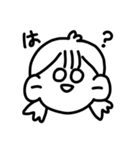 少女は話がしたい！（個別スタンプ：14）