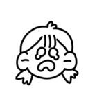 少女は話がしたい！（個別スタンプ：16）