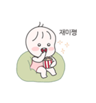 ピンクスーツのベビー TongTong 2（個別スタンプ：3）