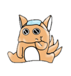 ファンタジークリーチャーの成長と進化（個別スタンプ：3）