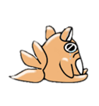 ファンタジークリーチャーの成長と進化（個別スタンプ：6）