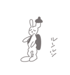毎日一生懸命生きるうさぎさん（個別スタンプ：16）