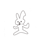 毎日一生懸命生きるうさぎさん（個別スタンプ：40）