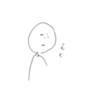 手書き風 シンプルな人たち（個別スタンプ：2）