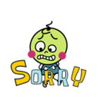 グリーンマメたん（個別スタンプ：5）