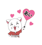 Cat Samurai Japan Sticker line（個別スタンプ：8）