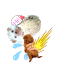 うさぎ はりねずみ（個別スタンプ：17）