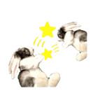 うさぎ はりねずみ（個別スタンプ：36）