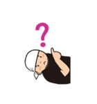 おもしろいガテン系職人のおやじ タオル巻（個別スタンプ：12）