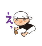 おもしろいガテン系職人のおやじ タオル巻（個別スタンプ：17）