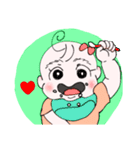 むちむち赤ちゃんかえで。（個別スタンプ：2）