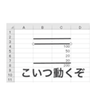 パソコン事務・表計算あるある（個別スタンプ：1）