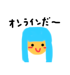 ただの手書きちゃん（個別スタンプ：4）