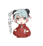 ジャージチャイナ  ぱん田（個別スタンプ：40）
