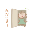 使いやすい！ 女の子とアニマルすたんぷ（個別スタンプ：12）