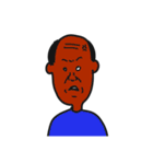 かなり微動だにしないおっさん（個別スタンプ：10）