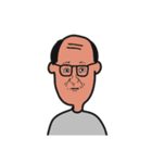かなり微動だにしないおっさん（個別スタンプ：18）