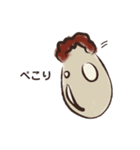 生牡蠣スタンプ（oyster）（個別スタンプ：8）