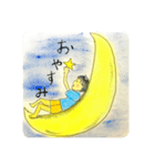 手描きの日常スタンプ（個別スタンプ：4）